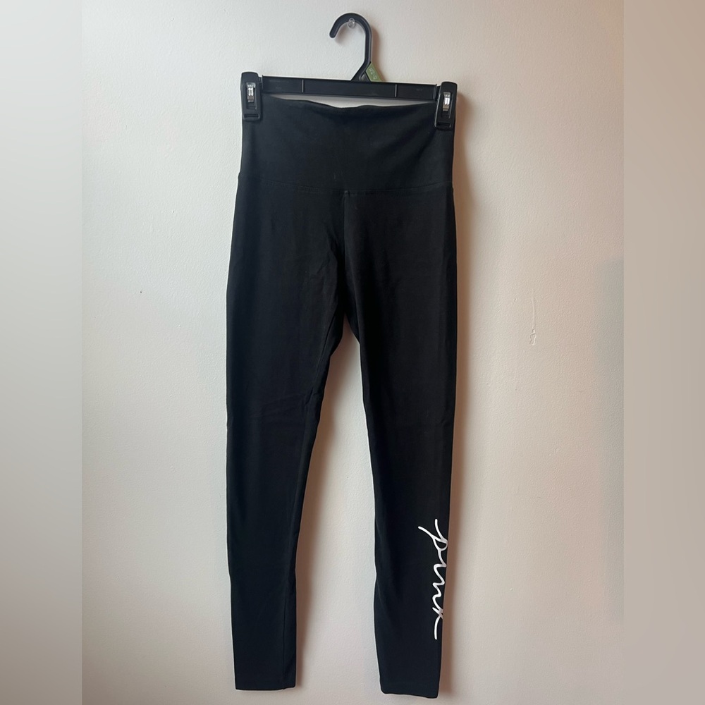 PINK Victoria's Secret Black Leggings
